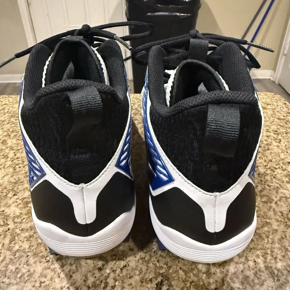 BRAND NEW Nike Force Savage Pro 3 Men's Size 16 Cleats White/Blue DA5453-110